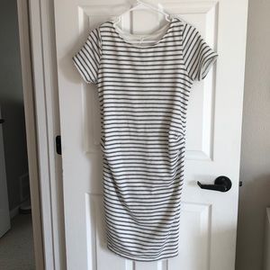 Pinkblush Maternity Striped Dress